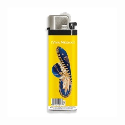 Encendedores artesanias de México, souvenir y recuerdo de Cancun, México