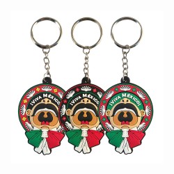 Souvenir, regalo Llavero pvc en forma de mariachi. Recuerdo de Los Cabos.