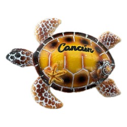 Magneto Resina Tortuga café