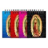 Libreta de apunte con la ilustracion de la Virgen de Guadalupe. Souvenir y recuerdo emblemático de México.