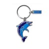 Llavero de metal en forma de un delfin. Souvenir de Cozumel, Mexico