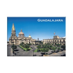 Fotoíman dela Plaza de Armas, souvenir y recuerdo de Guadalajara.