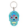 Llavero de Acrilico calavera, día de muertos. Souvenir de Huatulco, Mexico