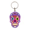 Llavero de Acrilico calavera, día de muertos. Souvenir de Huatulco, Mexico