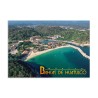 Tarjeta postal de la Bahia de Santa Cruz, souvenir y recuerdo de Huatulco, México