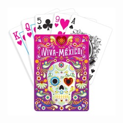 Barajas Día de Muertos, color rosa, souvenir y recuerdo de Huatulco, México