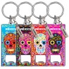 Llavero destapador de metal con una calavera. Souvenir de Ixtapa, México.