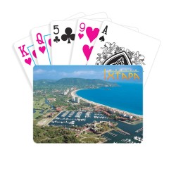 Barajas con vista aerea de Ixtapa, souvenir y recuerdo de México