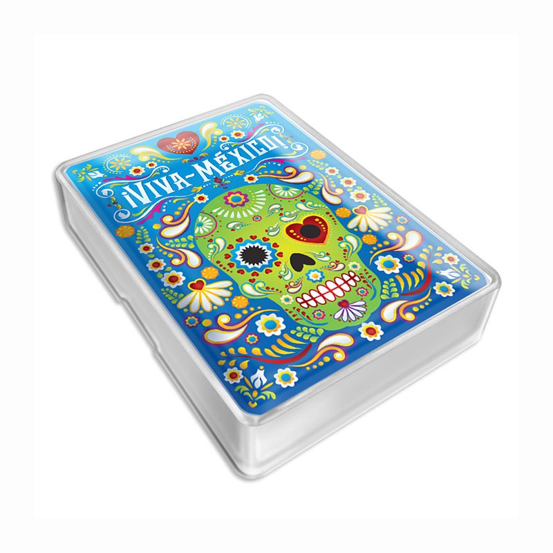 Barajas Día de Muertos, color azul, souvenir y recuerdo de Ixtapa, México