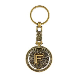 Llavero giratorio personalizado México La Paz con Calendario Azteca