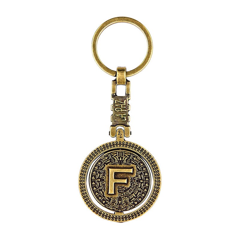 Llavero giratorio personalizado México La Paz con Calendario Azteca