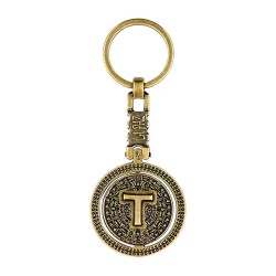 Llavero giratorio personalizado México La Paz con Calendario Azteca