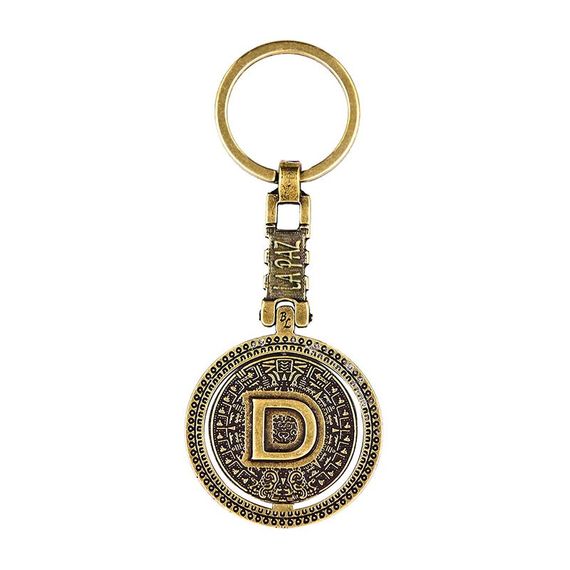 Llavero giratorio personalizado México La Paz con Calendario Azteca