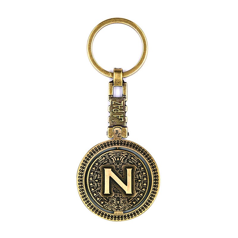 Llavero giratorio personalizado México La Paz con Calendario Azteca