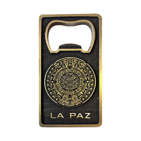 Destapador Latón Calendario Azteca