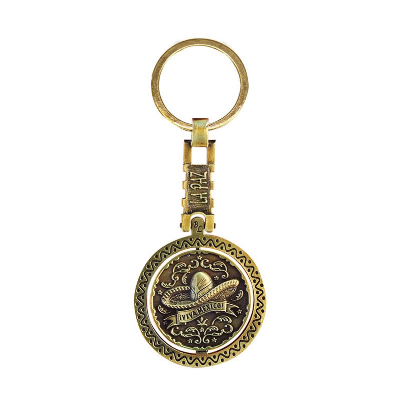 LLAVERO GIRATORIO SOMBRERO