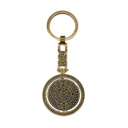 Llavero Giratorio Calendario Azteca