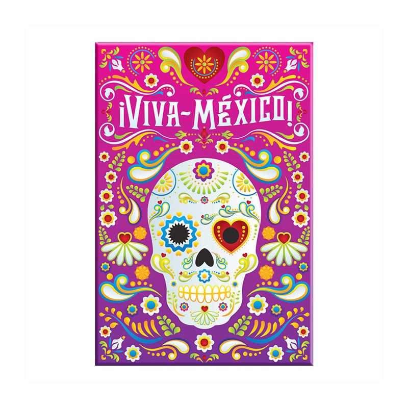 Iman Calavera fondo Rosa