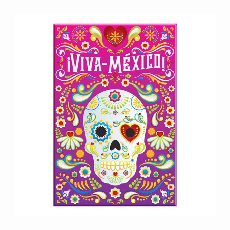 Iman Calavera fondo Rosa