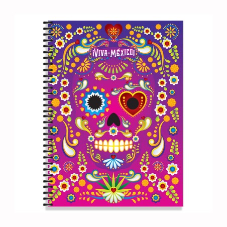 Libreta grande Calavera