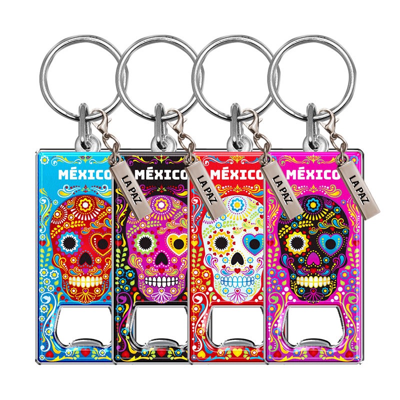 Llavero destapador Catrina Día de Muertos México CDMX