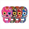 Magneto destapador calavera México La Paz colores brillantes