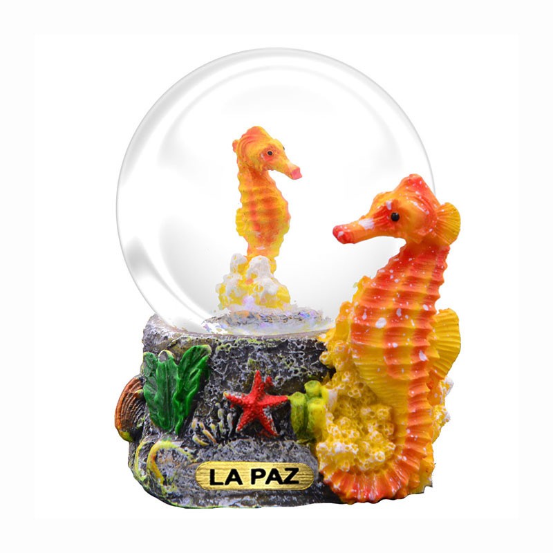 Esfera Nieve Caballito de mar