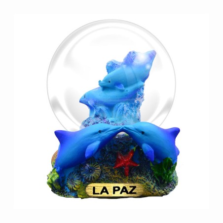 Esfera de Nieve Fauna Delfín