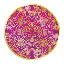 Portavasos Calendario Azteca México - Souvenir Ciudad