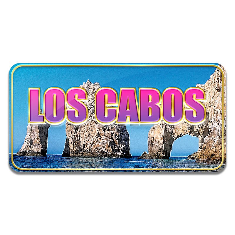Iman 3D del Arco de Cabo San Lucas, souvenir y recuerdo de Los Cabos.