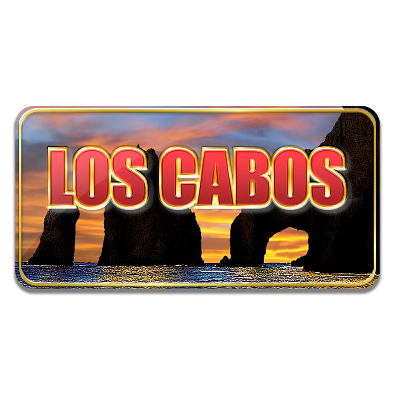 Iman 3D del Arco de Cabo San Lucas, souvenir y recuerdo de Los Cabos.