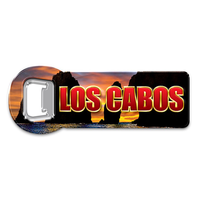 Destapador de Metal el Arco, Cabo San Lucas, souvenir de Los Cabos.
