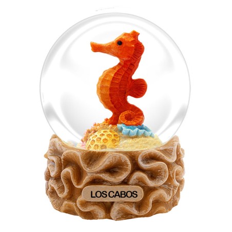 Esfera de nieve Caballito de Mar