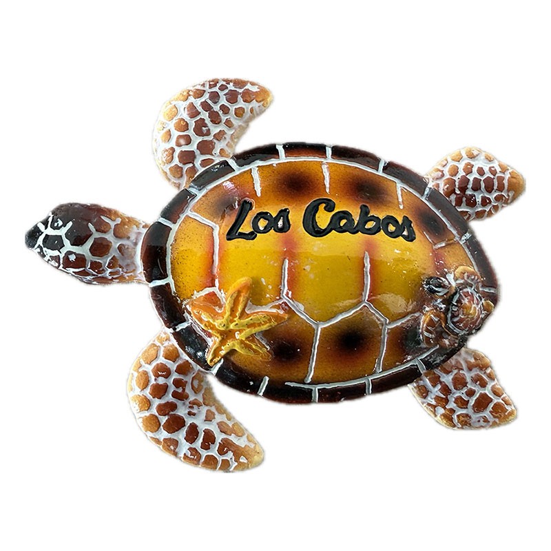 Magneto Resina Tortuga café