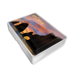 Barajas con la imagen del Arco, souvenir y recuerdo de Los Cabos, México