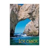 Tarjeta postal del Arco de Cabo San Lucas, souvenir y recuerdo de Los Cabos, México