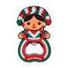 Souvenir, regalo magneto destapador pvc en forma de mariachi