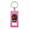 Llavero destapador de metal con calavera. Souvenir de Merida, Yucatan, Mexico