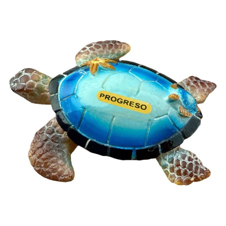 Magneto Resina Tortuga Azul