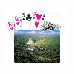 Baraja Chichen Itza, souvenir y recuerdo de la Ciudad de México, CDMX.