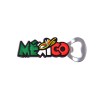Magneto destapador pvc con el nombre de la Ciudad de México, souvenir o regalo de México