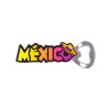 Magneto destapador pvc con el nombre de la Ciudad de México, souvenir o regalo de México