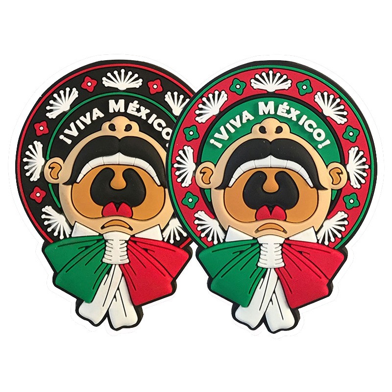 Souvenir, regalo magneto pvc en forma de mariachi. Recuerdo de la Ciudad de México, CDMX.