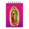 Libreta de apunte con la ilustracion de la Virgen de Guadalupe, patrona de la Americas. Souvenir y recuerdo de México