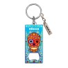 Llavero destapador de metal con una calavera. Souvenir de Oaxaca, México.