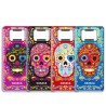 Destapador de metal con una calavera. Souvenir de Oaxaca, México.