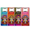 Destapador de metal con una catrina. Souvenir de Oaxaca, México.