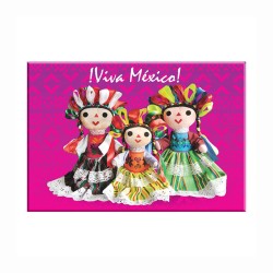 Fotoíman de unas Muñecas, souvenir y recuerdo de Oaxaca,Mexico.