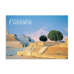 Tarjeta postal Monte Alban, souvenir y recuerdo de Oaxaca,Mexico.