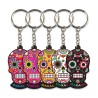Llavero pvc en forma de calavera, souvenir o regalo de Oaxaca, Mexico.